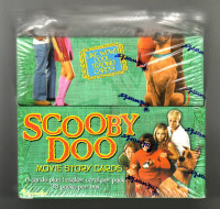 SCOOBY DOO THE MOVIE TRADING CARDS FACTORY SEALED BOX 36 PACKS