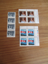 Canadian Stamps - 1990 .40¢ corner blocks