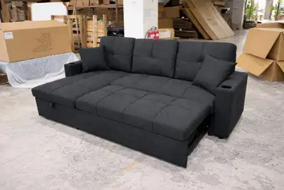 Sleeper Sectional Sofa Bed, View more