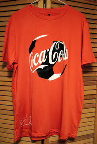 Coca Cola WORLD CUP Soccer Shirt - NEW! Never worn! GOOOAAALLLL!