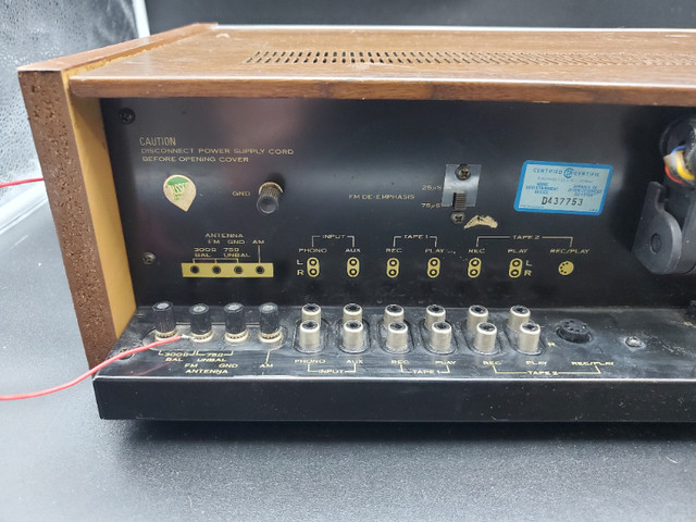 VINTAGE PIONEER SX-550 STEREO RECEIVER TUNER SERVICED in General Electronics in Markham / York Region - Image 4