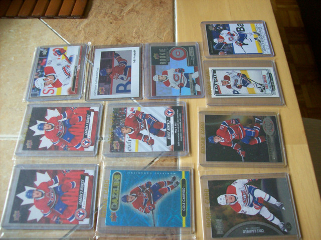 23 CARTES DE HOCKEY 23 CARDS, COLE CAUFIELD,UPPER DECK MINT CDT. dans Art et objets de collection  à Laval/Rive Nord - Image 2