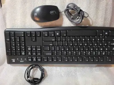 Logitech Keyboard and Mouse , View more