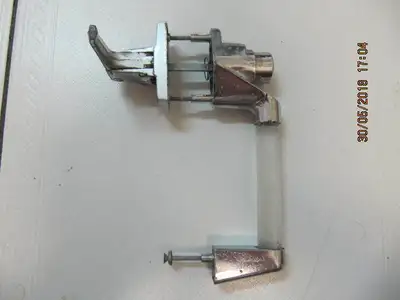 Vintage Ideal Glass Handle AluminumChrome Cast Door Handle 1950s, View more