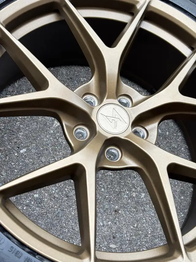 19"Sentali(5x112)+245/35/R19 Conti-A5/A4/TT/Passat/Jetta/C Class in Tires & Rims in Oakville / Halton Region - Image 6