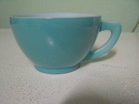 Turquoise Anchor Hocking Type Cup