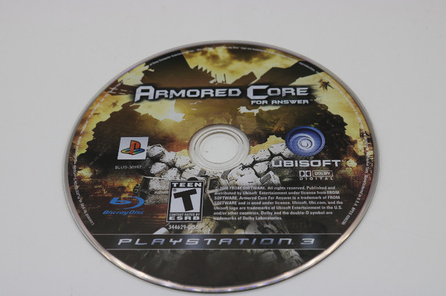 Armored Core for Aswer- PlayStation 3. (#156) in Sony Playstation 3 in City of Halifax