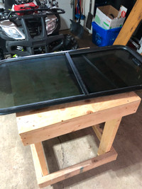 Window with screen for RV or Van