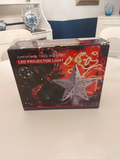 Christmas tree topper led projector light , View more