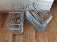 2 Lockable Metal Baskets For Adult Edables and Valuables