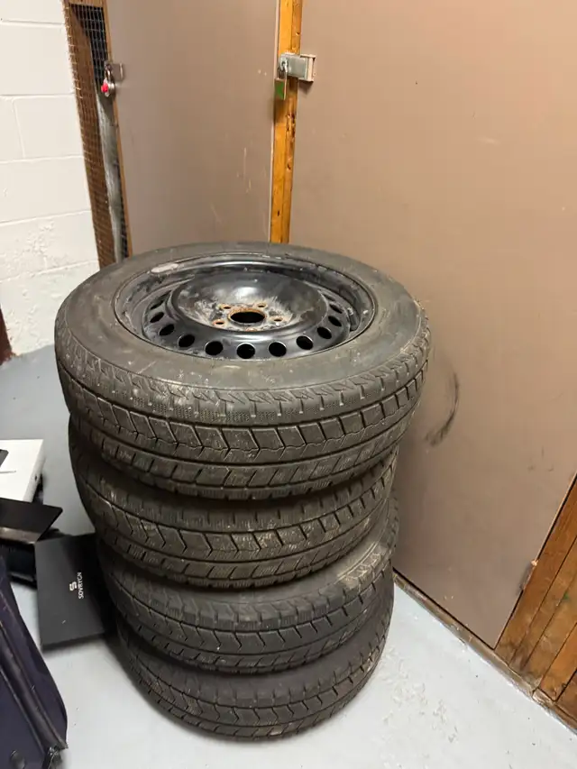 205/60R16 Winter Tires on Steel Rims in Tires & Rims in Ottawa - Image 3