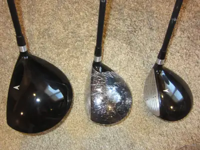 *NEW* LEFTIES *#1/3/5* R FLEX GRAPHITE SHAFT WOODS, View more