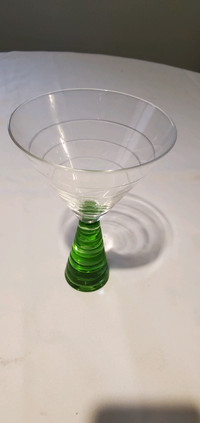 VINTAGE MARTINI GLASSES.  3 FOR $15