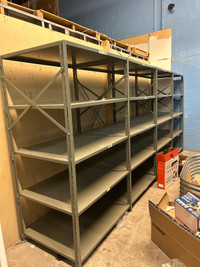 Warehouse shelving - 4 level shelf - 2 available