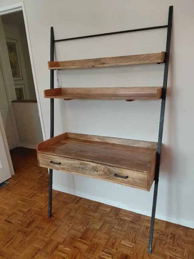 AllModern Innes Solid Mango Wood Leaning Ladder Desk –  price in Desks in Ottawa - Image 6