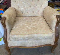 Vintage chair and couch