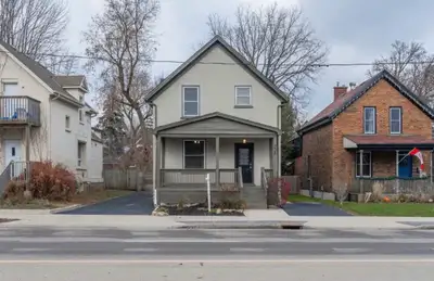Spacious 4-bedroom, 1.5-bathroom house available immediately at Weber St W, Kitchener. The entire ho...