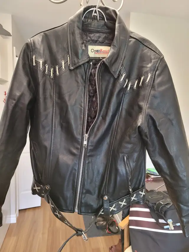 OpenRoad Leather Jacket+Chaps - Womens in Women's - Tops & Outerwear in Kingston - Image 2
