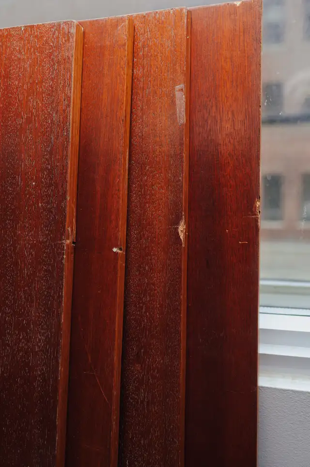 MCM Teak Floating Shelves - Set of 4 in Bookcases & Shelving Units in City of Toronto - Image 5