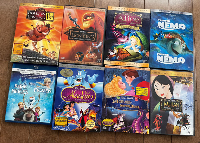 Disney DVD’s dans CD, DVD et Blu-ray  à Ouest de l’Île