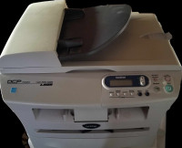 Brother Laser printer - multifunction w/ page feeder. Compact.