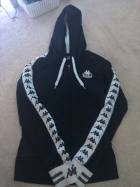 Kappa zip up sweater (size: medium)