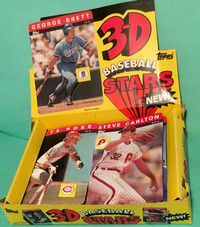 1985 Topps 3-D Baseball Cards, $3 each and up
