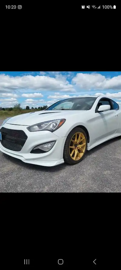 2013 Hyundai Genesis coupe 2.0t lots of upgrades new inner cooler, body kit, honey comb cool air int...