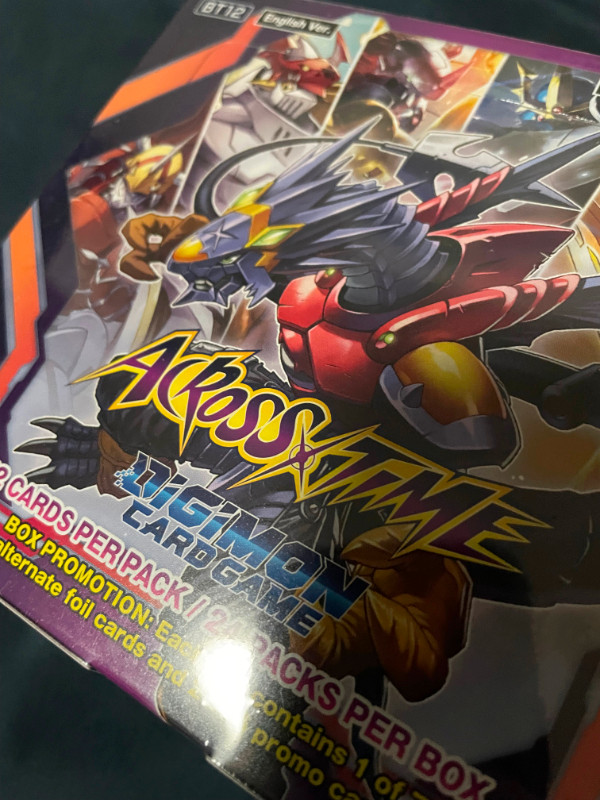 Digimon TCG SEALED Boxes of BT11-EX04 + ST14 in Arts & Collectibles in City of Toronto - Image 2