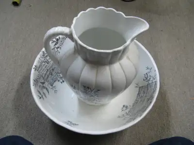 Basin and Pitcher Made in England, View more