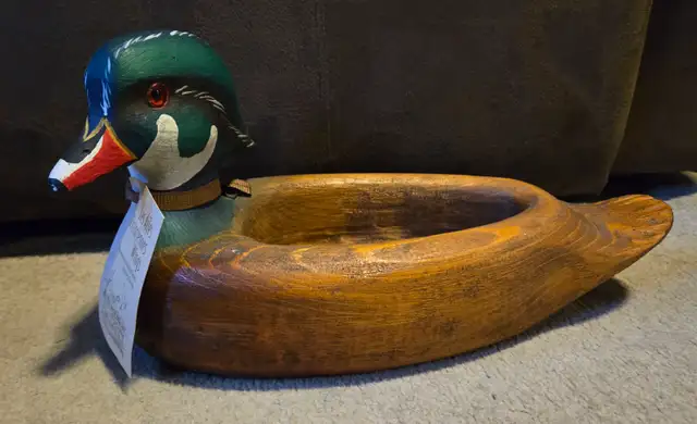 Vintage Decorative Decoy Birds/Ducks in Arts & Collectibles in Barrie - Image 10