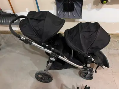 City Select Baby Jogger w Car Seat Adapter (2 seats/double), View more