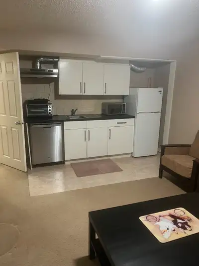 Fully Furnished Basement All Included In Rental price