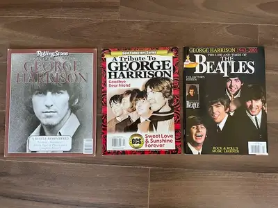 George Harrison Commemorative Magazines, View more