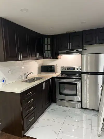 Two bedroom basement for rent in Mississauga heartland