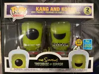 The Simpsons Kang and Kodos Funko Pop Vinyl Toys $160 OBO