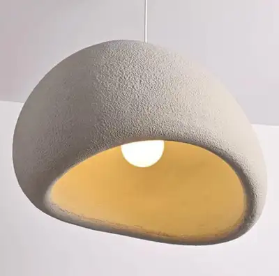 Base Single-head Hanging Light,French Minimalist Style Chandelier,Creative High-density Polystyrene...