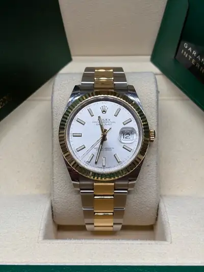 Rolex Datejust 41mm Silver Dial Full Set, View more
