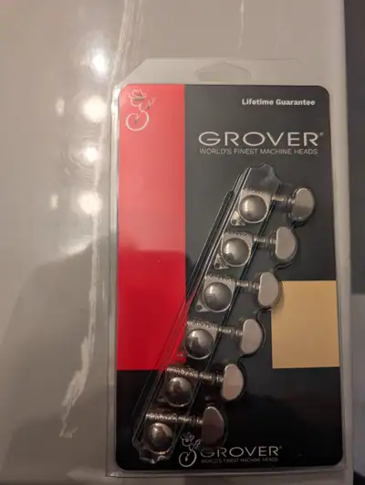 Grover 305C Rotomatics Tuning Keys, Six-in-line, Chrome, View more