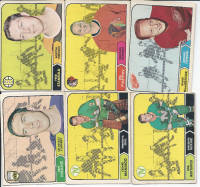 TOPPS PRINTED IN CANADA 1968-69 HOCKEY CARDS