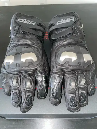 100% Kangaroo leather gloves, size medium 8.5, nearly new. $300 OBO