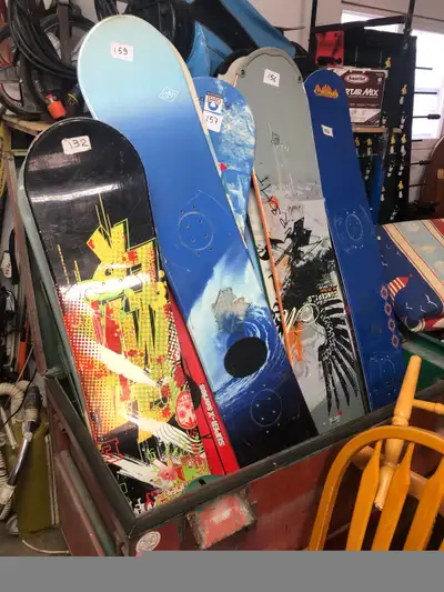 Snowboards for sale (no bindings) - $70 per board, View more