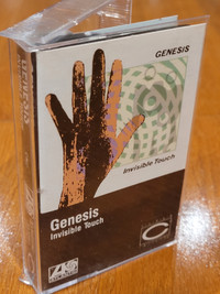GENESIS - Invisible Touch  Cassette Tape 1986  - Excellent