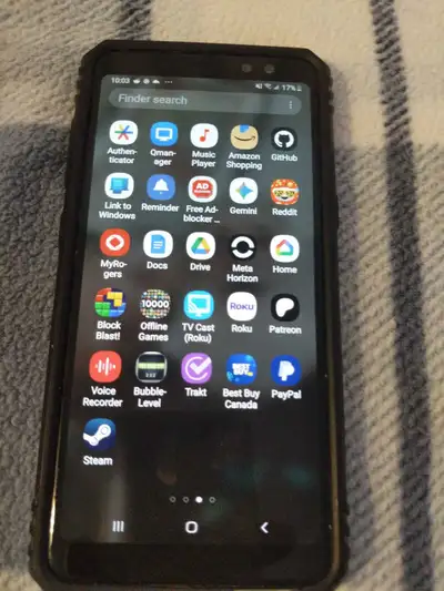 Samsung A530W phone with 32 GB microsd card for sale, View more