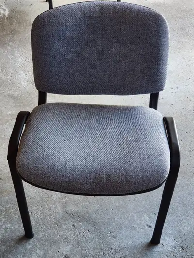 Office Guest / Reception Chairs – Padded Fabric Seats, View more