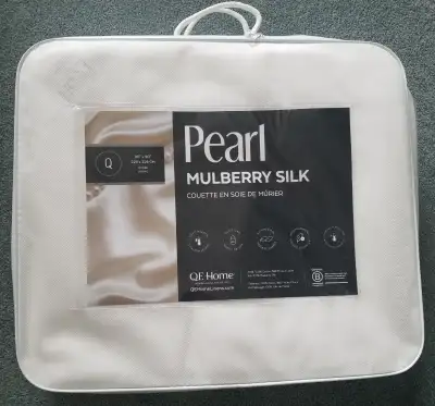 Brand New Pearl Mulberry Silk Duvet (Queen Size), View more
