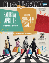 Manitoba's Largest, Vintage, Antique ,Collectibles Sale. Apr.13