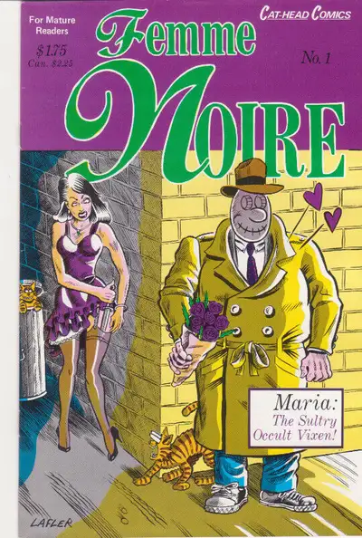 Cat-Head Comics - Femme Noire - Issue #1 - Mature Readers., View more