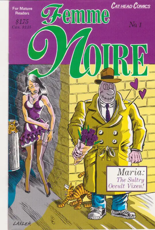 Cat-Head Comics - Femme Noire - Issue #1 - Mature Readers. in Comics & Graphic Novels in Oshawa / Durham Region - Image 2