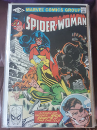 MARVEL COMICS SPIDER WOMAN 1978 COMIC LOT - 1ST SIRYN SPIDERMAN
